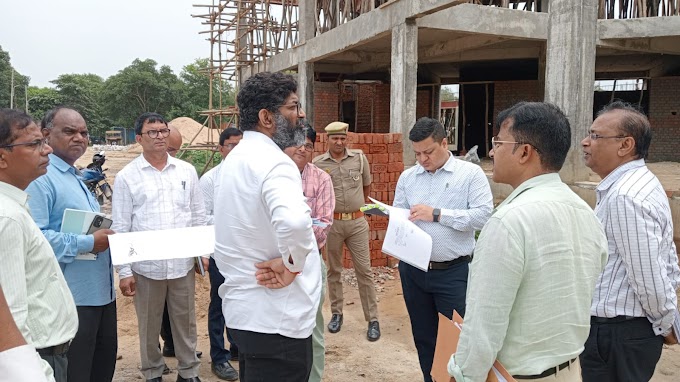 Breaking News: लखनऊ से आए सचिव अनुराग यादव (IAS) ने नवीन मंडी स्थल में निर्माणाधीन मत्स्य मंडी का किया स्थलीय निरीक्षण 