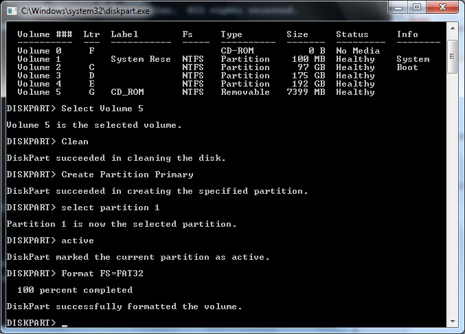 Cara Format Flashdisk Melalui CMD (Command Prompt)