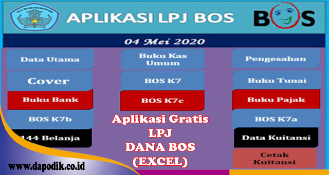 Aplikasi Pelaporan BOS Reguler 2022 Excel - Aplikasi Gratis Laporan