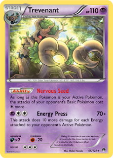 Trevenant BREAKpoint Pokemon Card