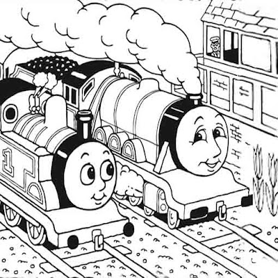 Tractor Coloring Sheets on Thomas Colouring Free Colouring Pages For Kids   Train Thomas The Tank