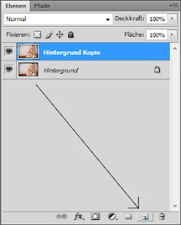 Neue Ebene erstellen in Photoshop