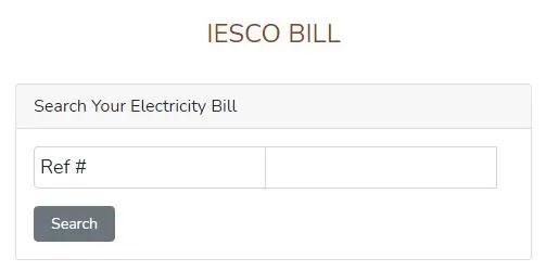 IESCO Bill Online Check | Check IESCO duplicate bill 2021