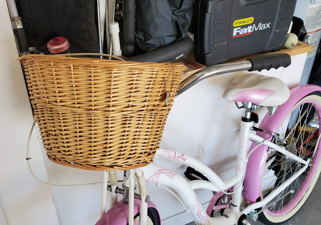 Wicker Bicycle Basket