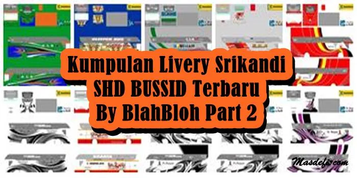 livery bussid srikandi shd