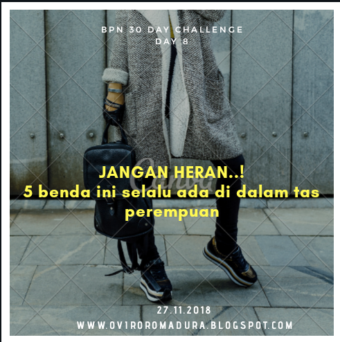 Jangan heran 5 benda ini selalu ada di dalam tas perempuan