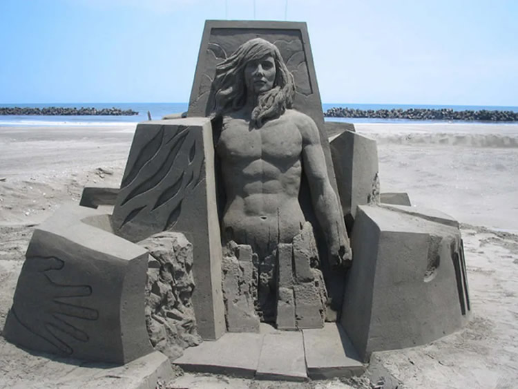 sandcast sculptures