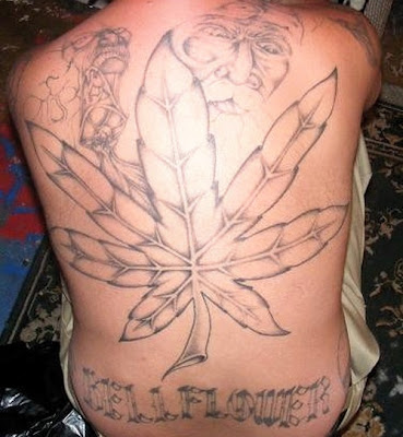 pot tattoos