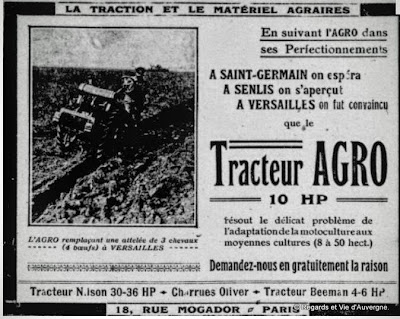 Tracteur agricole ancien