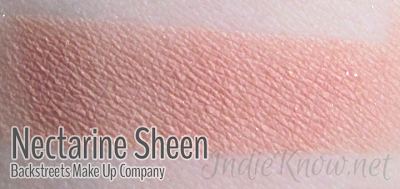 Backstreets Makeup Company - Nectarine Sheen