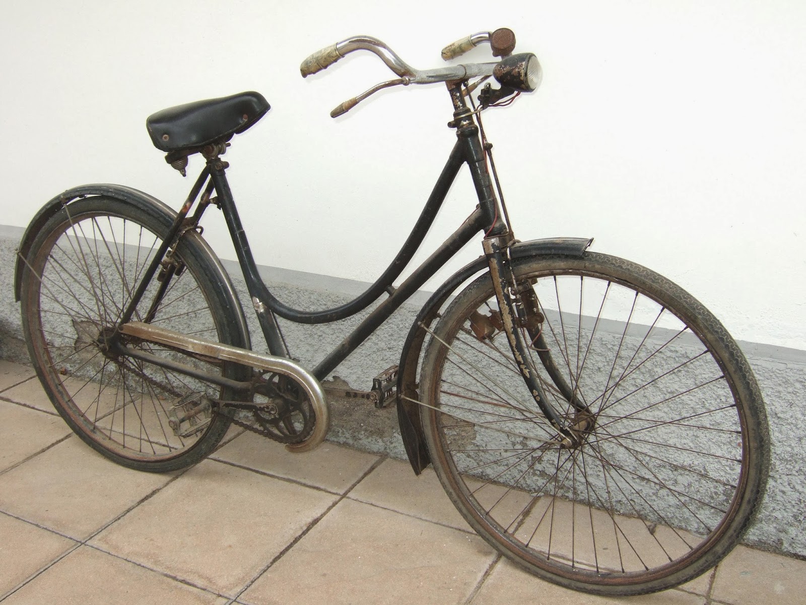 bicicletta da corsa binchi anni 50
