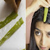 SHE RUBS ALOE VERA ON HER HAIR. WHAT HAPPENS AFTER 5 MINUTES WILL SURPRISE YOU!