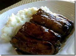 Ginger glazed Mahi Mahi 
