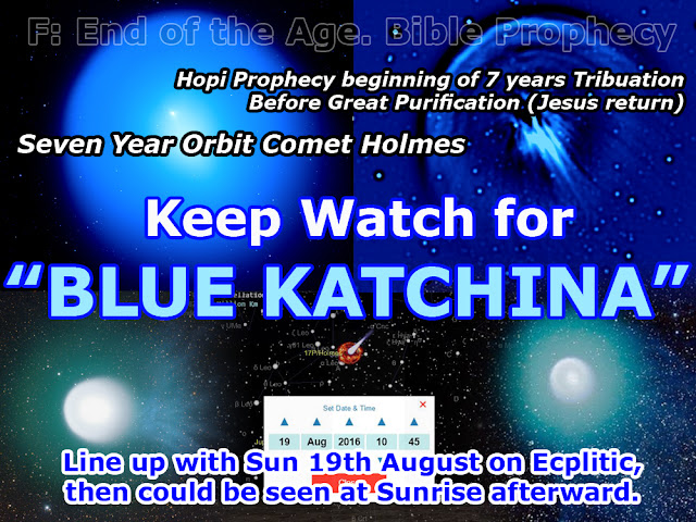 The Hoi Blue Katchina Prophecy Seven 7 Year Tribulation earths purification jesus return end of the age bible prophecy Justin Roberts