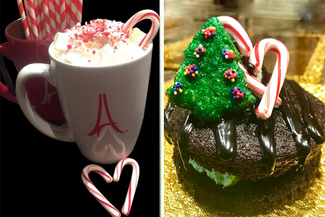 Tempting peppermint treats at All Chocolate Kitchen.