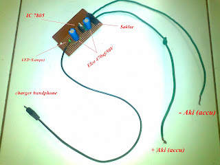 Membuat Charger HP di Sepeda Motor