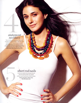 Emanuelle Chriqui InStyle Magazine