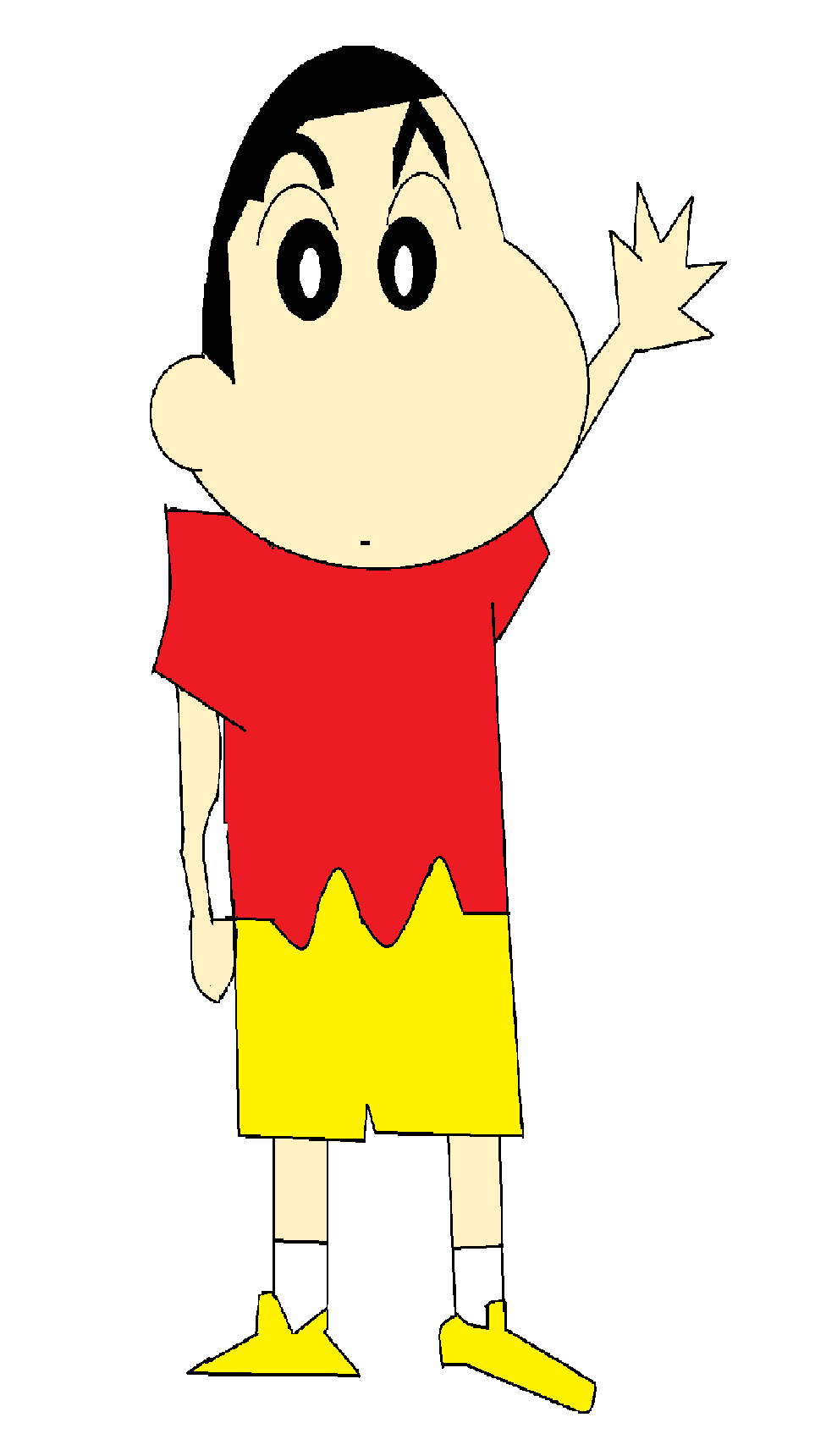 How to draw Nene from Crayon Shin Chan step by step - YouTube