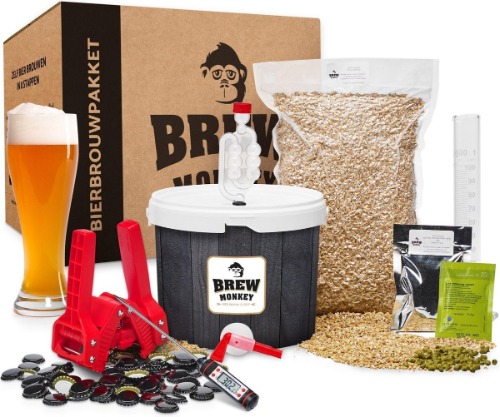 Brew Monkey bierbrouw pakket zelf bier brouwen