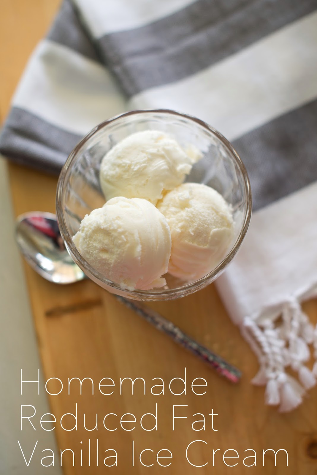 Domestic Fashionista: Homemade Reduced Fat Vanilla Ice ...