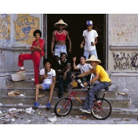 En el patio de la escuela, South Bronx, 1981