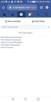 how to send private message on facebook
