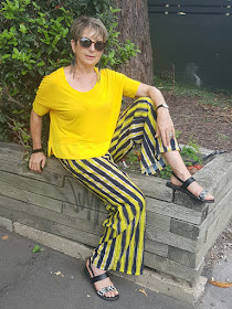 BRIGHT ON BRIGHT OR HOW I STYLED PALAZZO PANTS