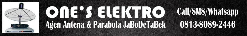 Toko Agen Antena TV Dan Parabola Jabodetabek