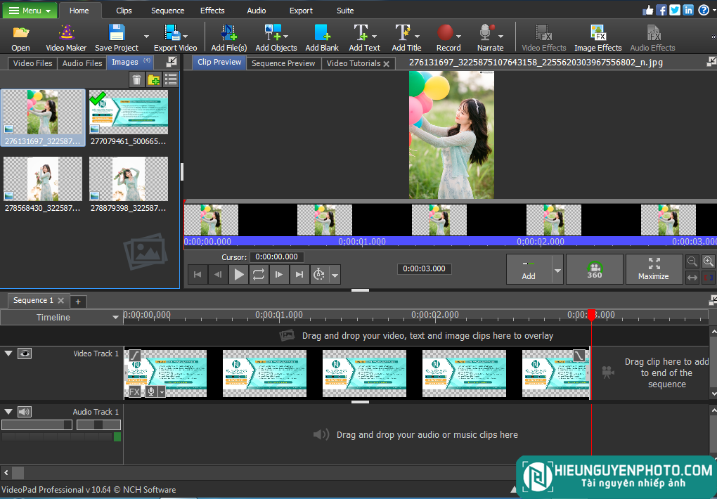 VideoPad Video Editor Pro