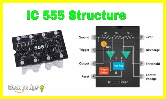 IC timer 555 structure