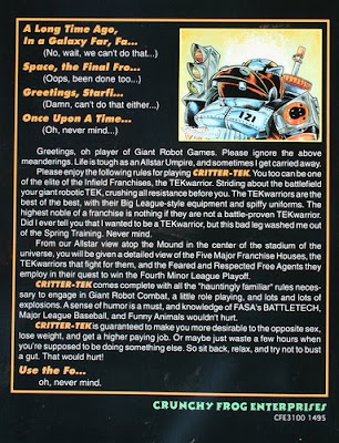 battletech crittertech humor game back cover