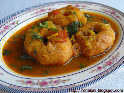 medu Vada sambhar recipe, medu wada recipe