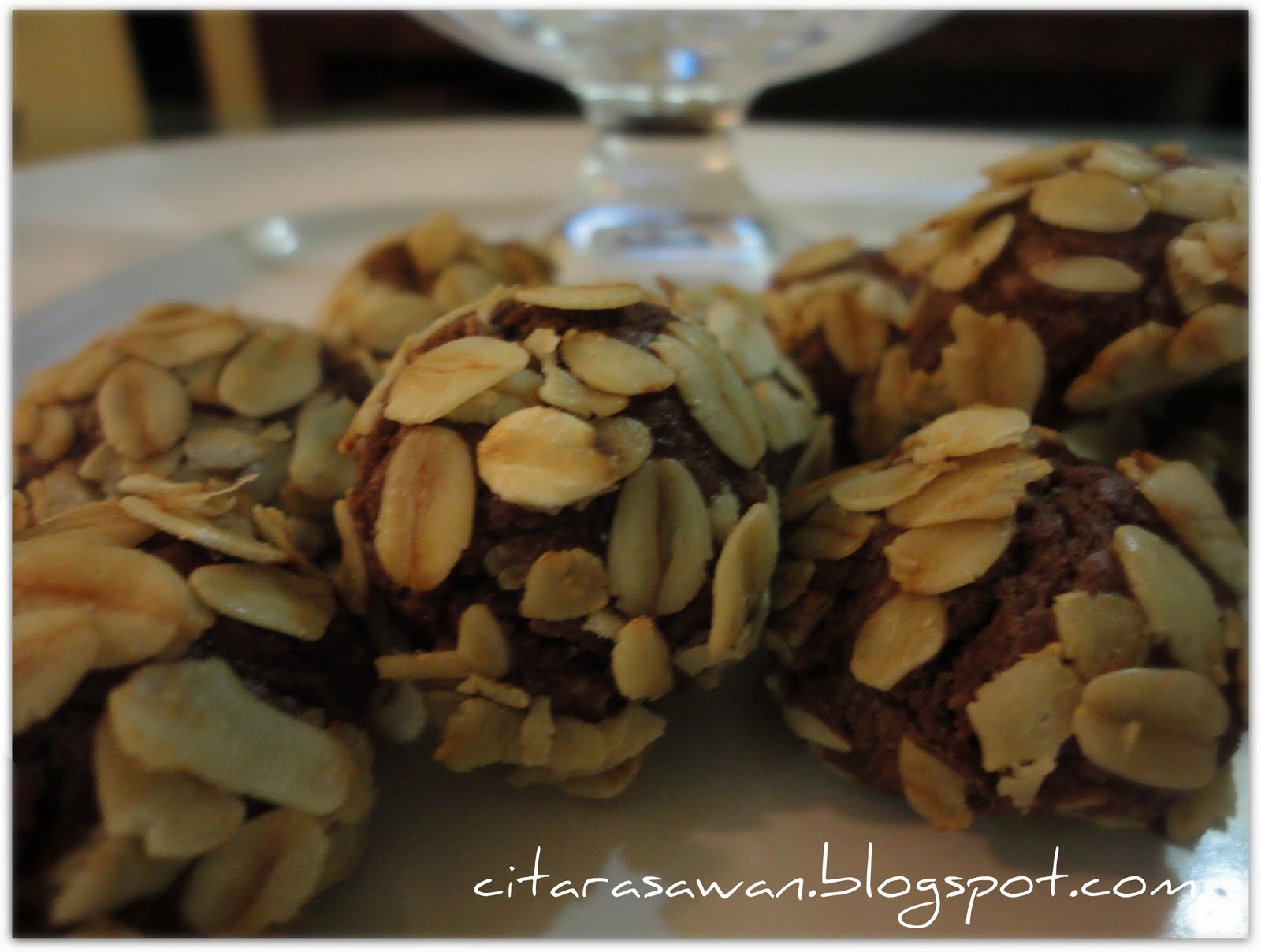 Chocolate Oats Cookies ~ Blog Kakwan