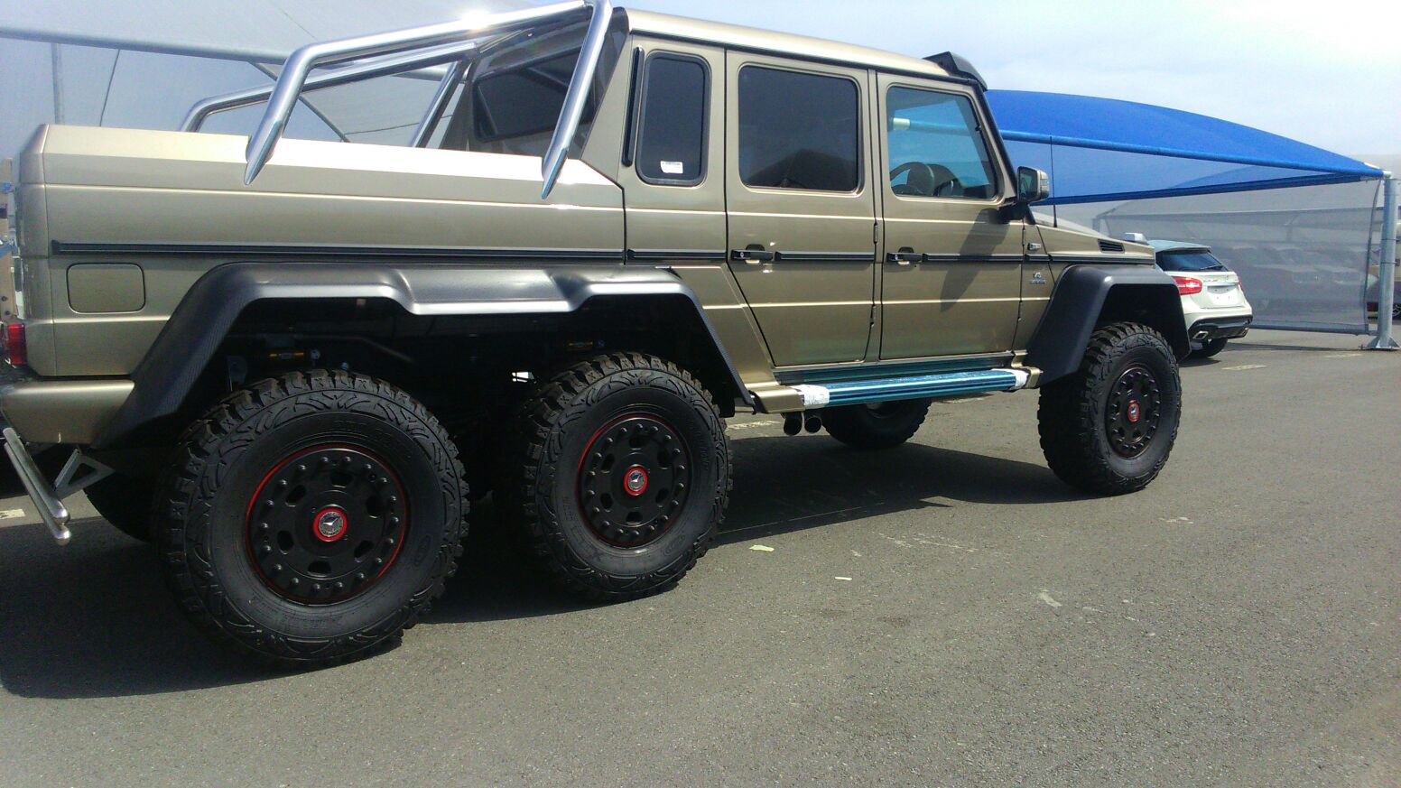 Mercedes Benz G63 Amg 6x6s Steam Roll Into South Africa
