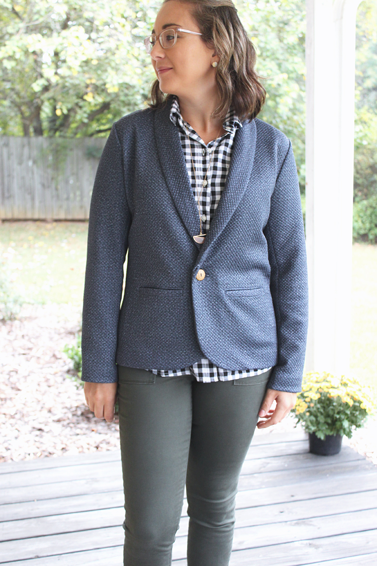 Evans Blazer Pattern Review // Sewing For Women