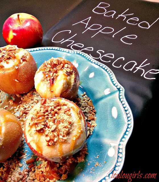 LouLou Girls-Apple Cheesecake-Recipe-Treasure Hunt Thursday- From My Front Porch To Yours