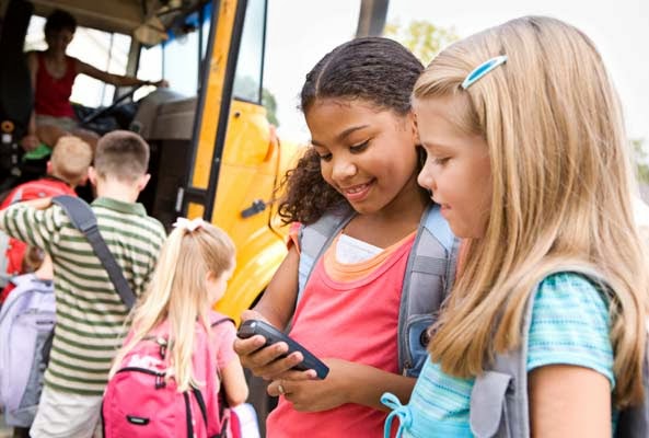 Giving Kids Mobile Phone