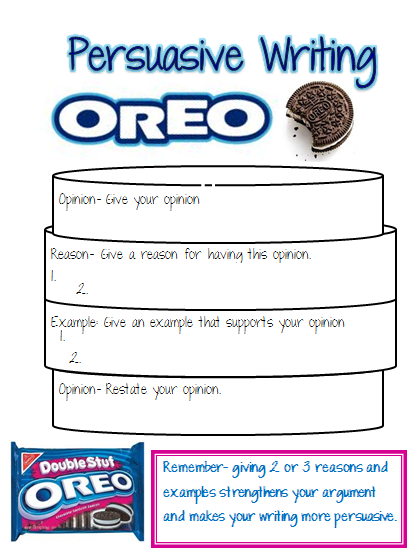 reference paper white format Writing: OREO Persuasive Our Cool School: PDF files .updated with