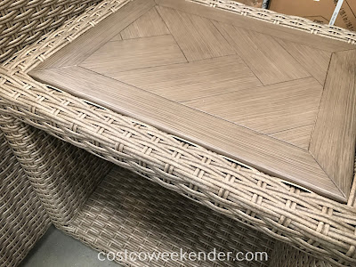Woven Seating Set side table