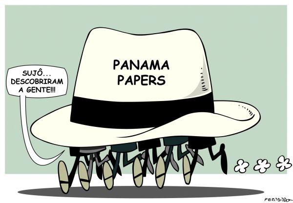 Resultado de imagem para contas no panamá charges