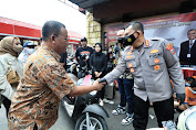 Senyum Sumringah Warga Malang Usai Motornya yang Dicuri Maling Berhasil Ditemukan Polisi