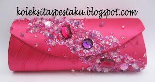 Pink Fanta Tas Pesta Mewah Elegant