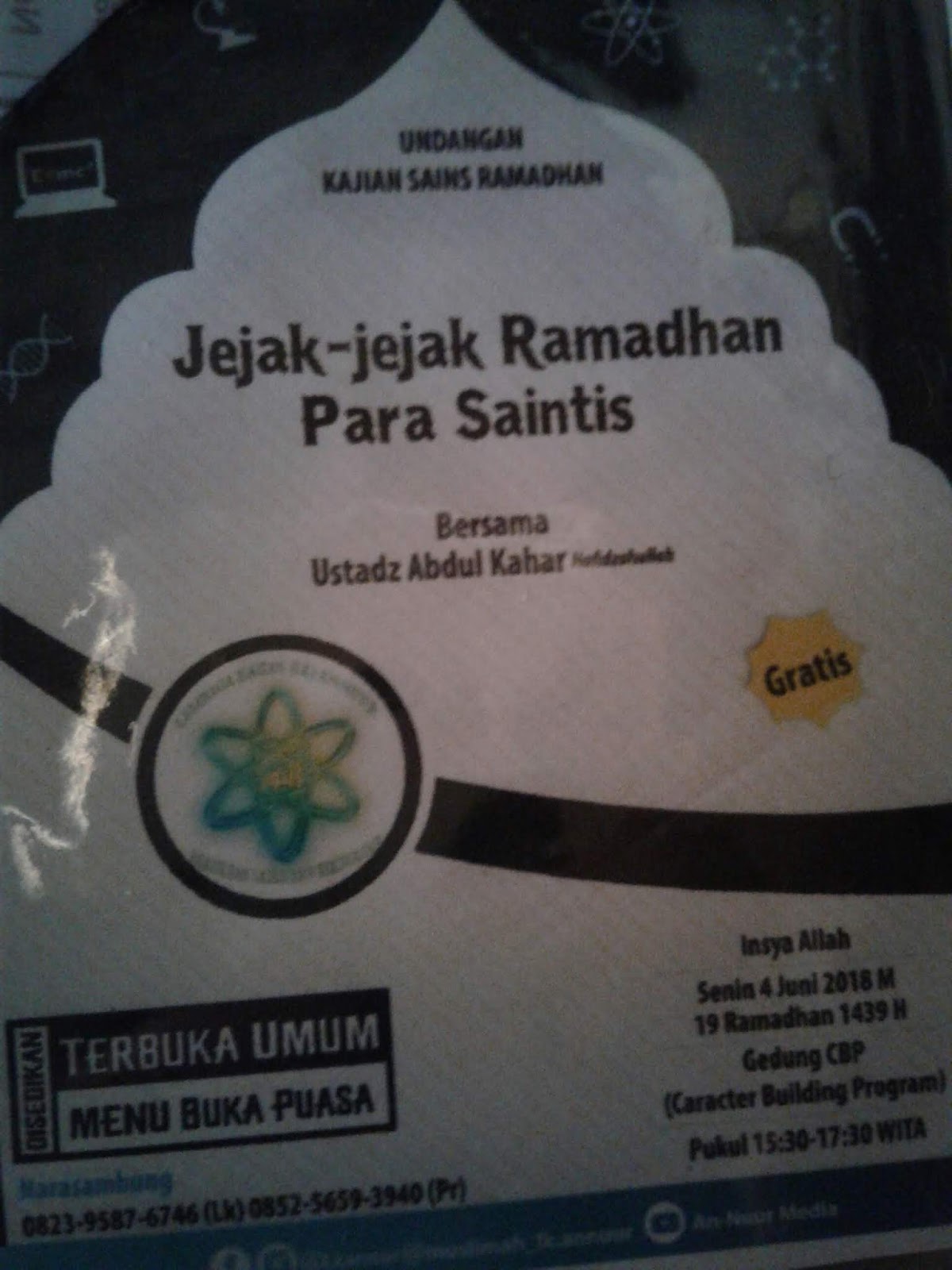 Kajian Jejak Ramadan Para Saintis