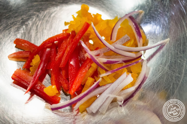 image of Ingredients for apricot chicken at Cook & Go Culinary Studio in Chelsea, NYC, New York