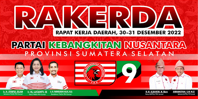 Partai Kebangkitan Nusantara (PKN) Provinsi Sumatera Selatan Lakukan Persiapan Rakerda 