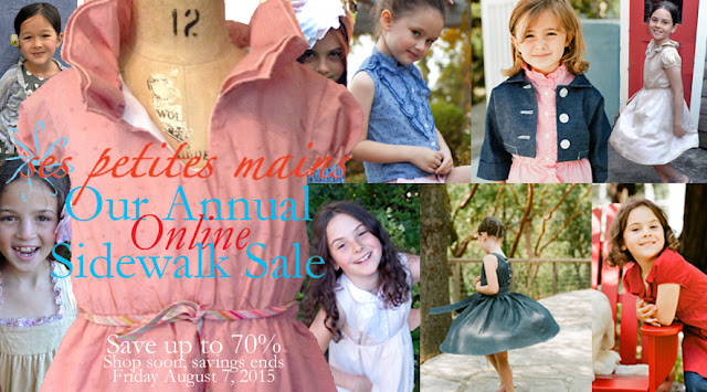 sidewalk sale, tiny chic boutique sale, SFMade, girls dresses, tween dresses, featured in Babiekins Magazine, featured in Martha Stewart Wedding, 