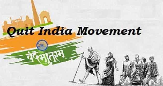 GK Questions and Answers Independence Day Quit India Movement