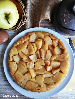 Tarta tatin de manzana