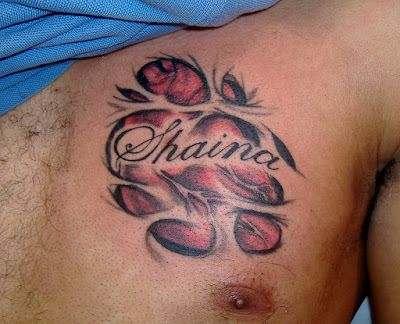 rip tattoo. Shaina With Heart Rip