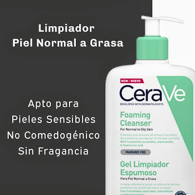 Skincare tips para hombres, limpiador Cerave